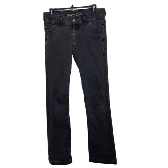 Agave Denim Black Jeans Versado Straight size 27 - Picture 1 of 5